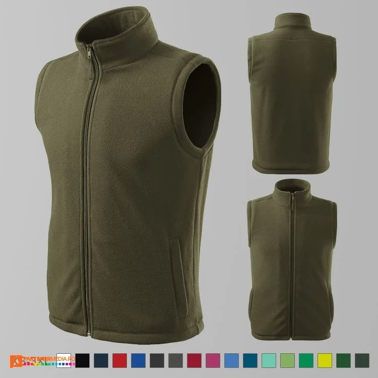 veste fleece unisex promotionale khaki ad518 poza 8