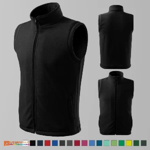 veste fleece unisex promotionale negre  ad518 poza 9