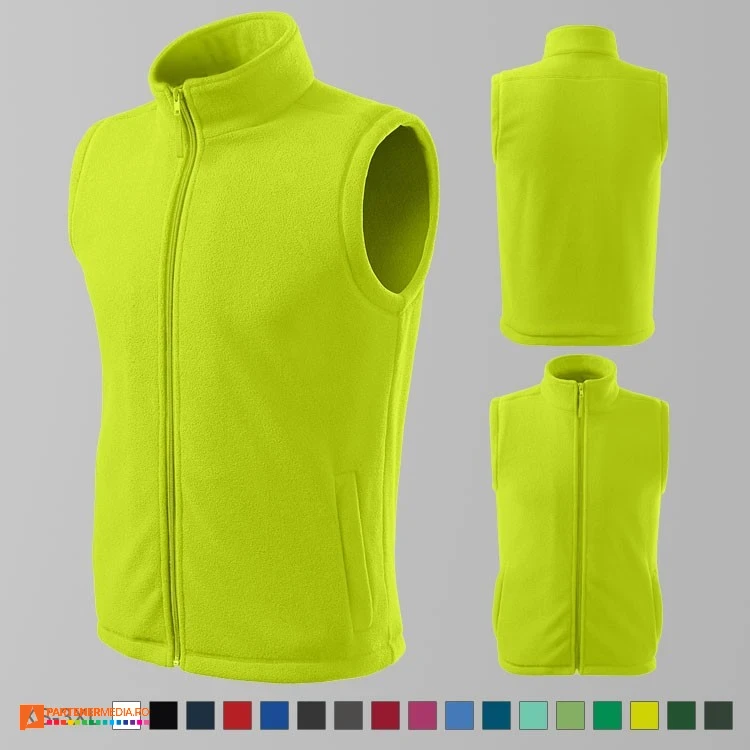 veste fleece verzi unisex promotionale ad518 poza 16