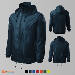 jachete impermeabile unisex promotionale bleumarin ad524 poza 3