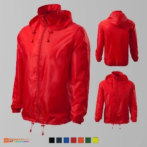 jachete impermeabile unisex promotionale rosii ad524 poza 6