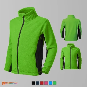 jachete fleece verzi pentru copii ad529 poza 7
