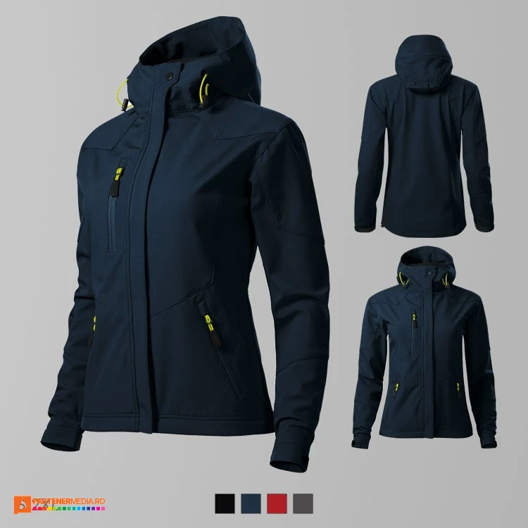 jachete softshell de dama bleumarin ad532 poza 2