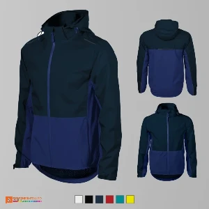 jachete barbatesti softshell bleumarin ad538 poza 3