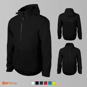 jachete barbatesti softshell negre ad538 poza 4