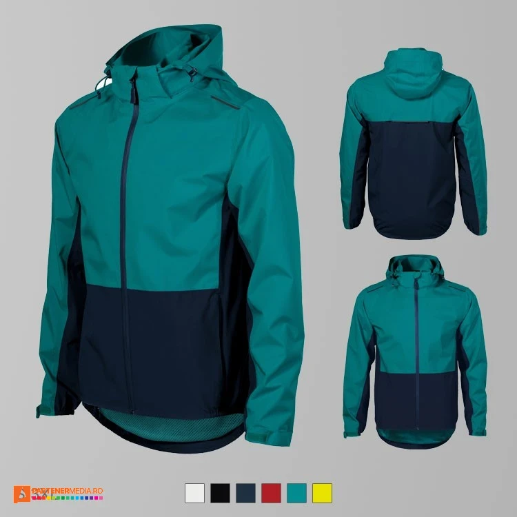 jachete barbatesti softshell turquise ad538 poza 6