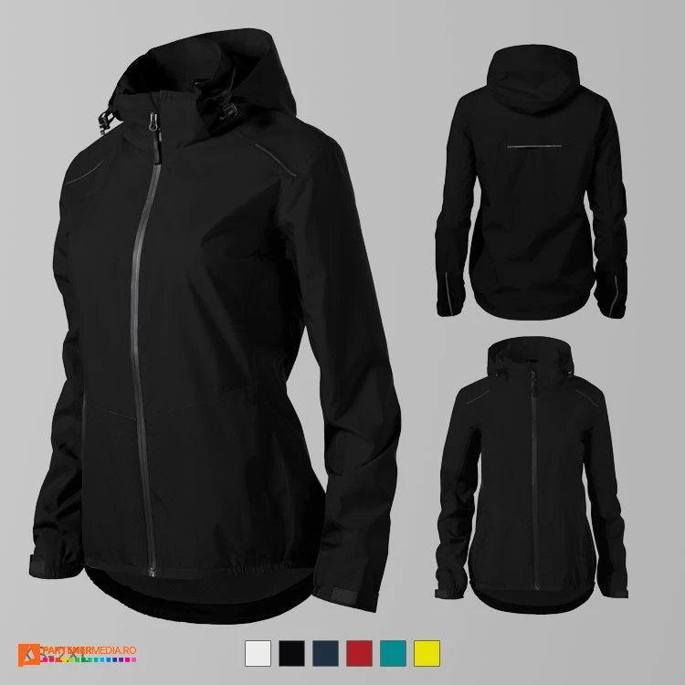 jachete softshell de dama negre ad539 poza 4