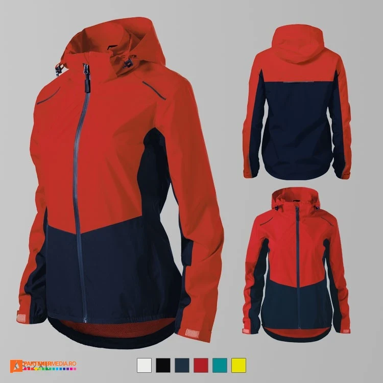jachete softshell de dama rosii ad539 poza 5