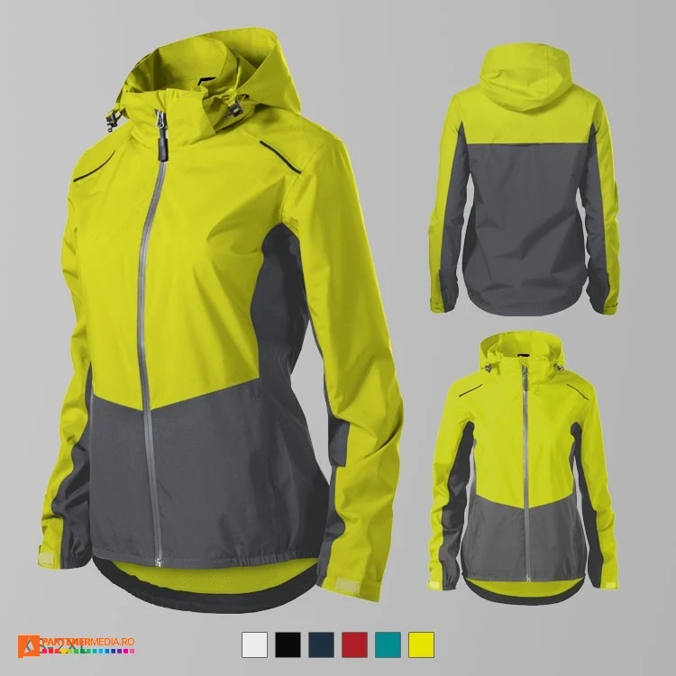 jachete softshell de dama verzi ad539 poza 7