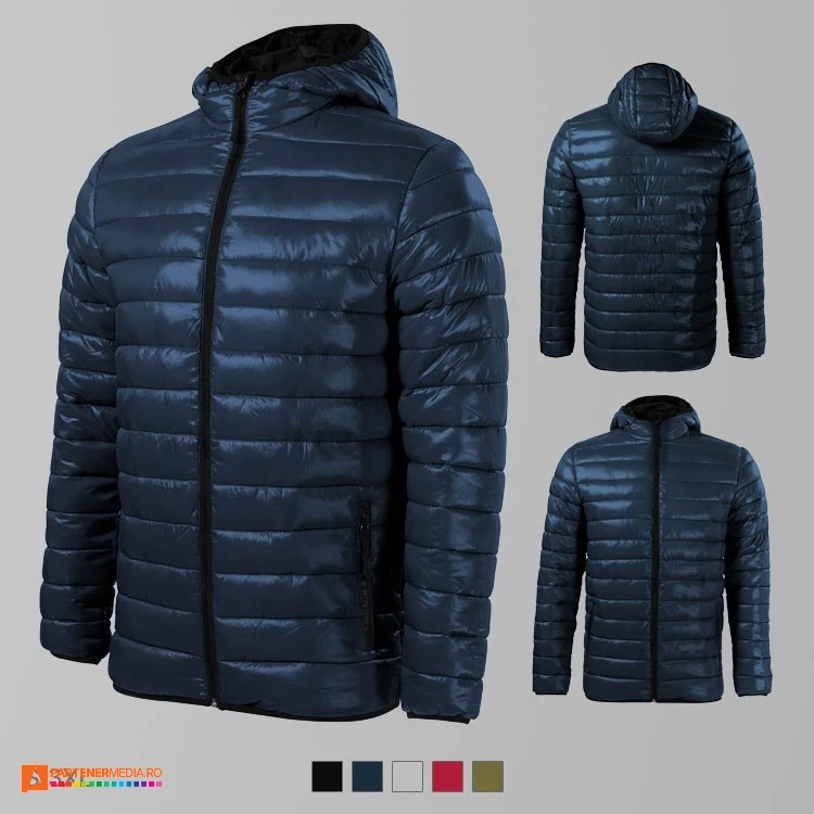 jachete promotionale barbatesti albastru inchis ad552 poza 2