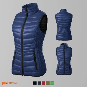 veste matlasate bleumarin de dama ad554 poza 2
