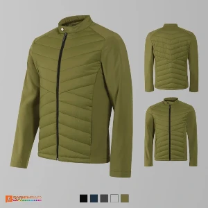 jachete softshell barbatesti khaki ad555 poza 5