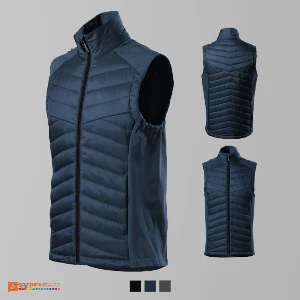 veste matlasate softshell barbatesti bleumarin ad557 poza 2