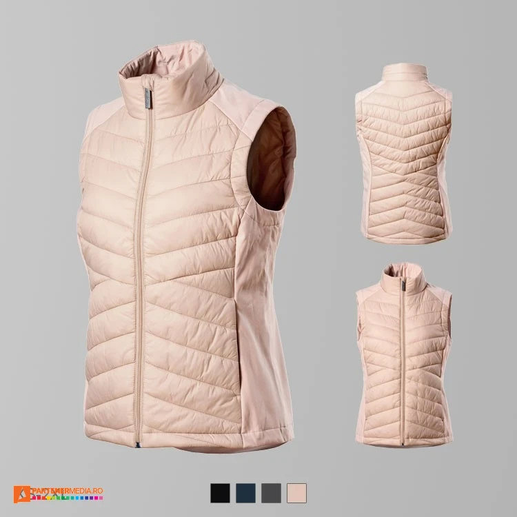 veste matlasate de dama crem ad558 poza 3