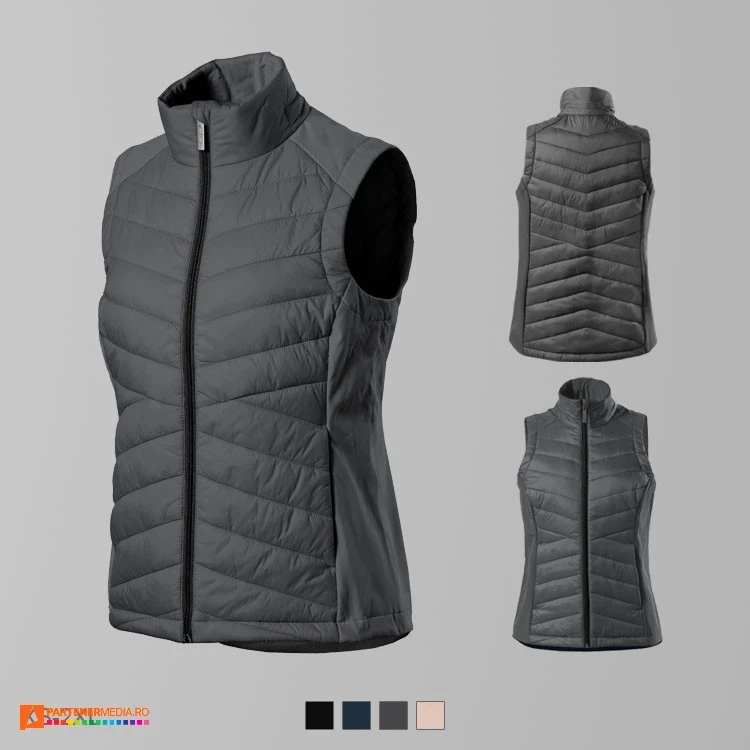 veste matlasate de dama gri ad558 poza 4