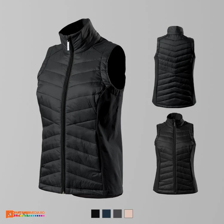 veste matlasate de dama negre  ad558 poza 5