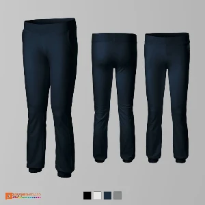 pantaloni bleumarin promotionali de dame ad603 poza 3