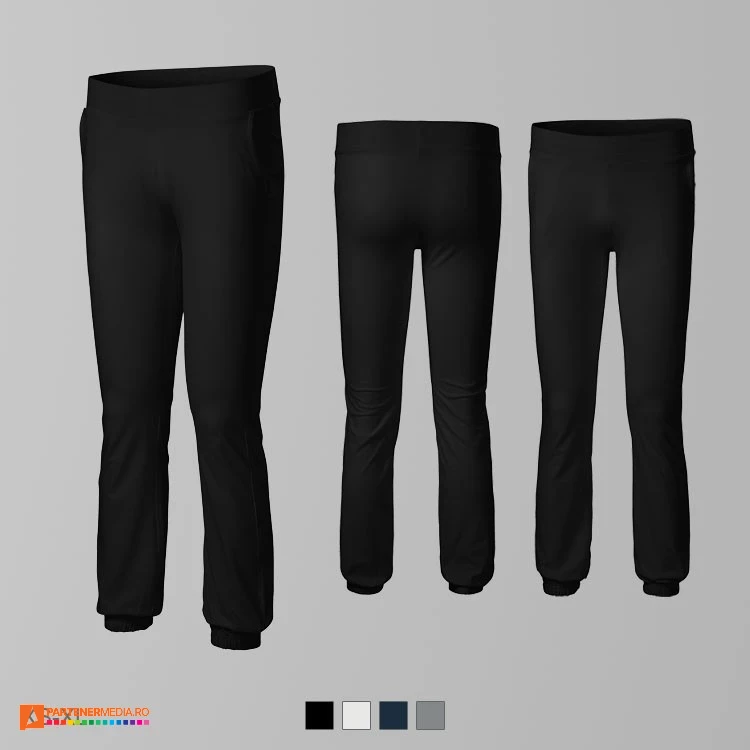 pantaloni negri promotionali de dame ad603 pantaloni negri promotionali de dame ad603 poza 5