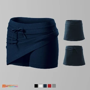 fuste bleumarin tip pantalon pentru dame ad604 poza 3