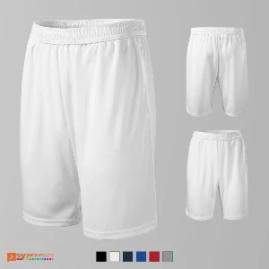 pantaloni barbatesti albi din poliester ad612 poza 2
