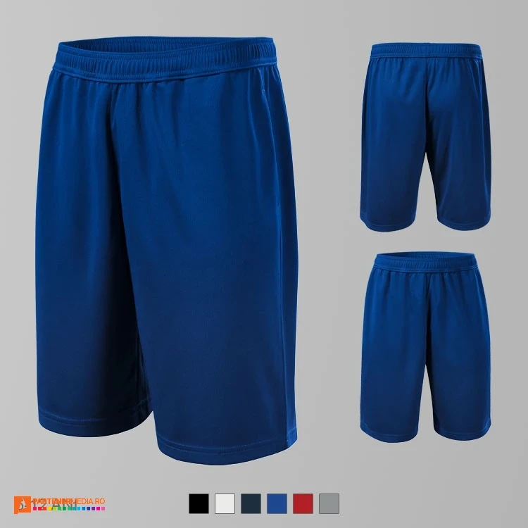 pantaloni albastri scurti pentru copii din poliester ad613 poza 3