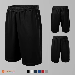 pantaloni negri scurti pentru copii din poliester ad613 poza 6
