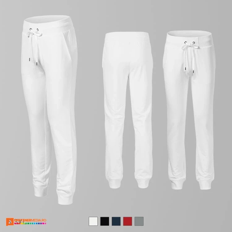 pantaloni barbatesti albi cu buzunare laterale ad614 pantaloni barbatesti albi cu buzunare laterale ad614 poza 2