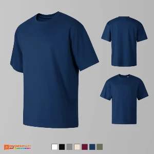 tricouri bleumarin promotionale unisex din poliester ad812 poza 3