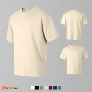 tricouri crem promotionale unisex din poliester ad812 poza 4
