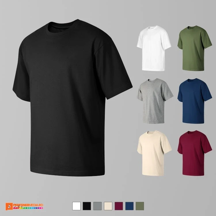 tricouri unisex barbastesti din poliester ad812 poza 1