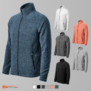 hanorace fleece barbatesti din poliester reciclat ad852 poza 1