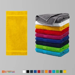prosoape galbene promotionale din bumbac ad903 poza 5