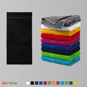 prosoape negre promotionale din bumbac ad903 poza 7