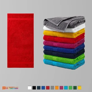 prosoape rosii promotionale din bumbac ad903 poza 9