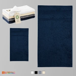 prosoape promotionale mici bleumarin din bumbac organic ad916 poza 3