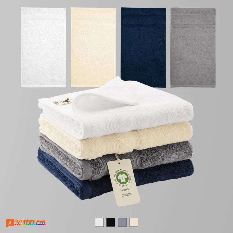 prosoape din bumbac organic de 70x140 cm ad917 poza 1