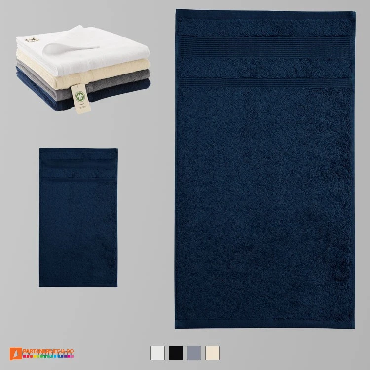 prosoape mari bleumarin din bumbac organic ad918 poza 3