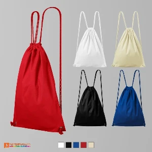 rucsaci drawstring unisex din bumbac ad922 poza 1