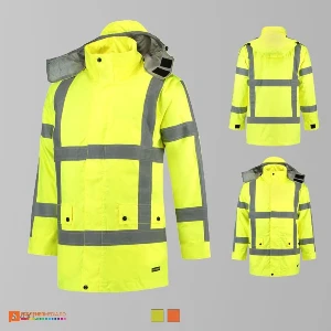 geci galbene reflectorizante unisex de lucru adt50 poza 2