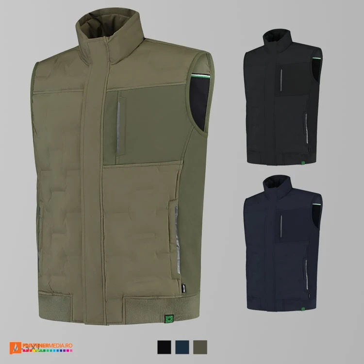 veste unisex din poliester reciclat adt55 poza 1
