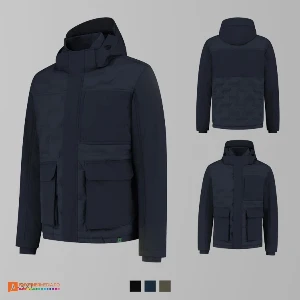 jachete unisex softshell bleumarin din poliester reciclat adt56 poza 2