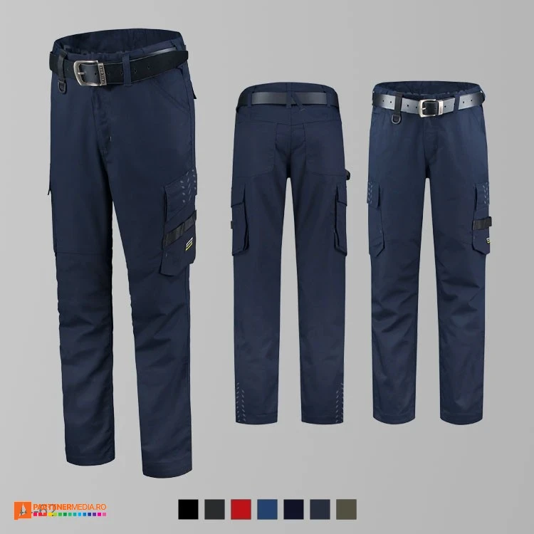 pantaloni de lucru unisex bleumarin adt64 poza 3