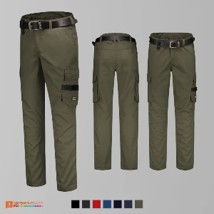 pantaloni de lucru unisex khaki adt64 poza 6