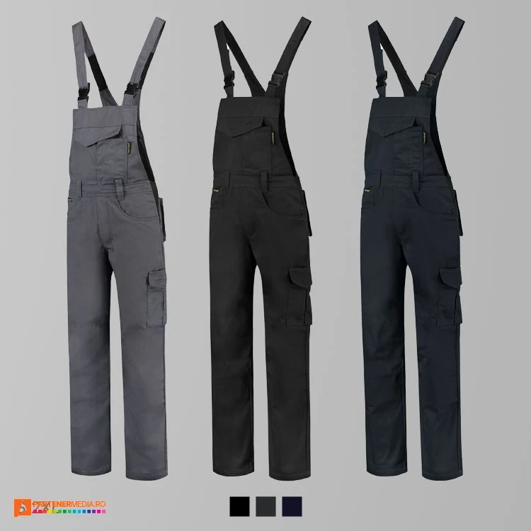 salopete unisex cu pieptar adt66 poza 1
