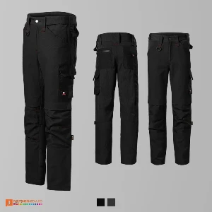 pantaloni negri de lucru cu 10 buzunare adw07 poza 3