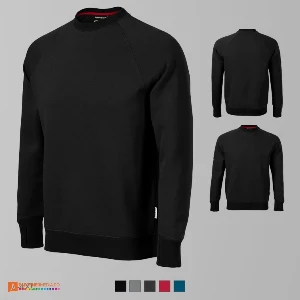 hanorace negre promotionale barbatesti din bumbac si poliester adw42 poza 4