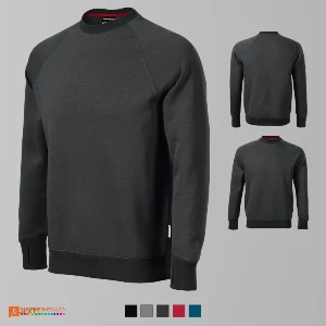 hanorace promotionale gri barbatesti din bumbac si poliester adw42 poza 3
