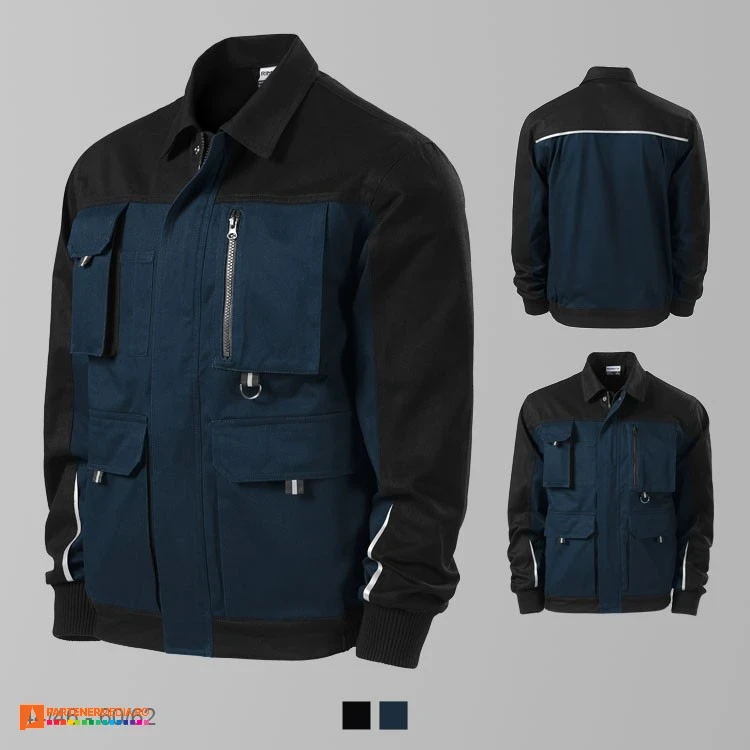 jachete barbatesti bleumarin de lucru adw51 poza 2