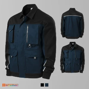jachete barbatesti bleumarin de lucru adw51 poza 2