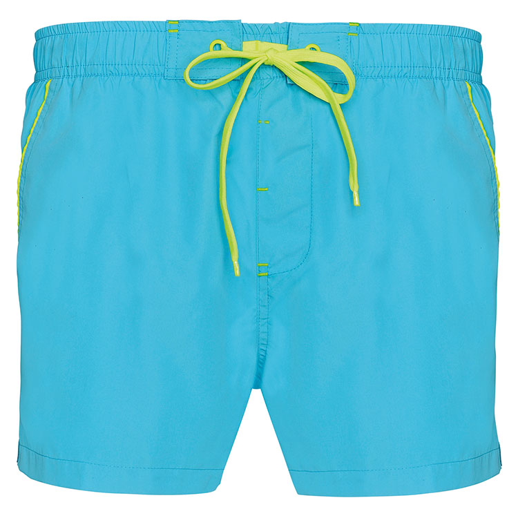pantaloni de plaja albastri barbatesti Roly Yoona 6720 poza 4